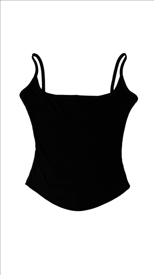 FMXIS Essential Black Tank Top