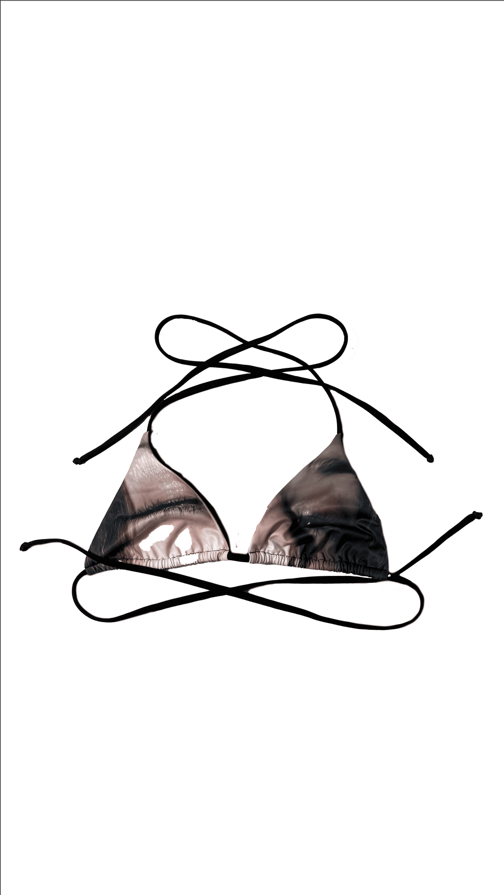 FMXIS Face-Print Bikini Set