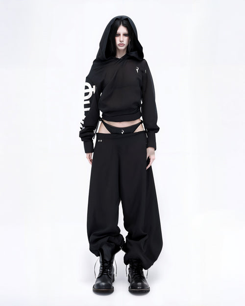 FMXIS Signature Cropped Hoodie