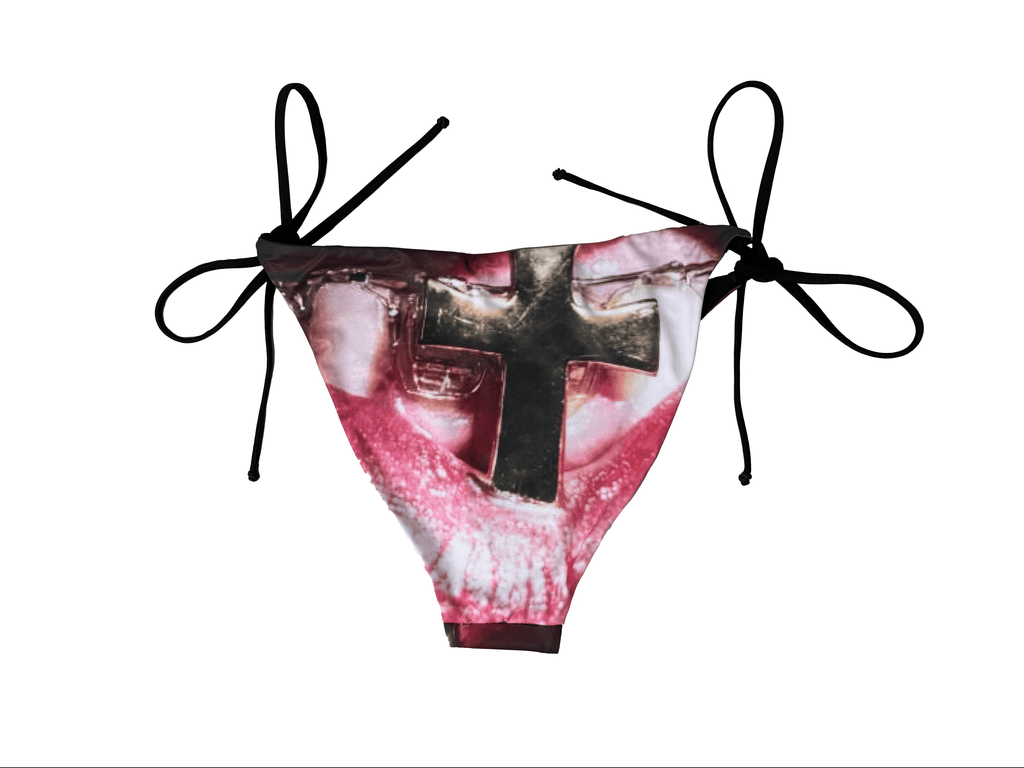 FMXIS Face-Print Bikini Set